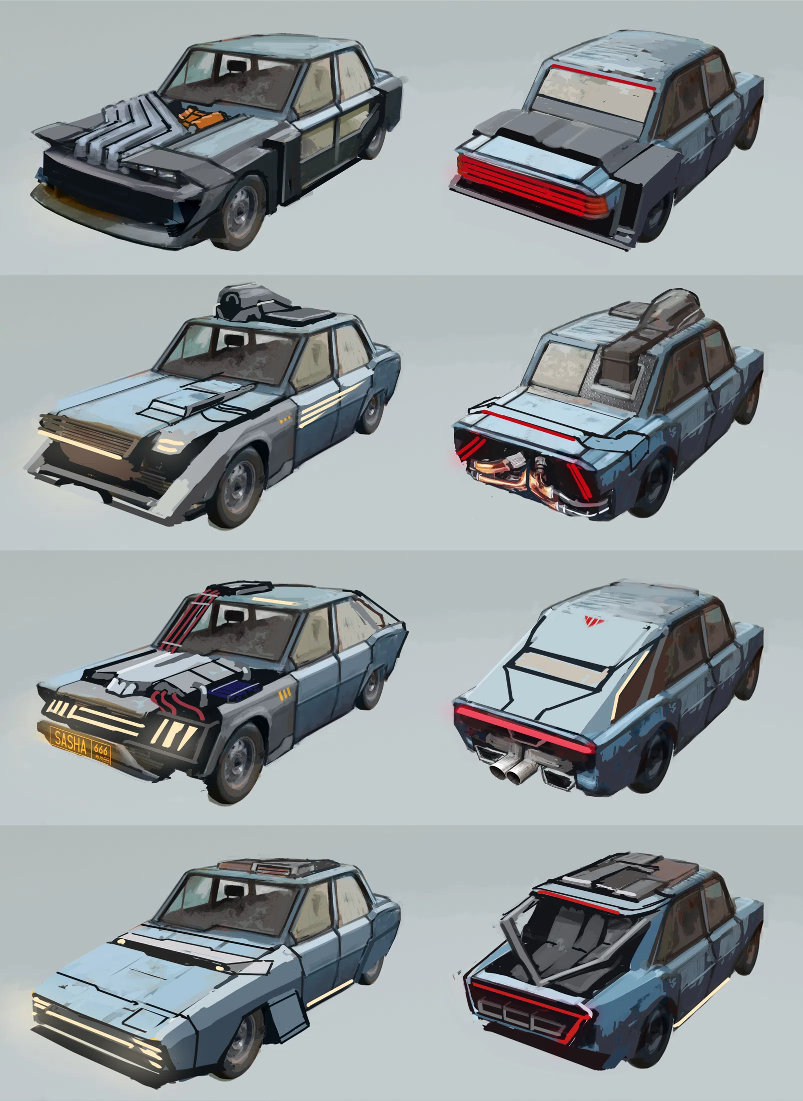 Vehicle Sheet