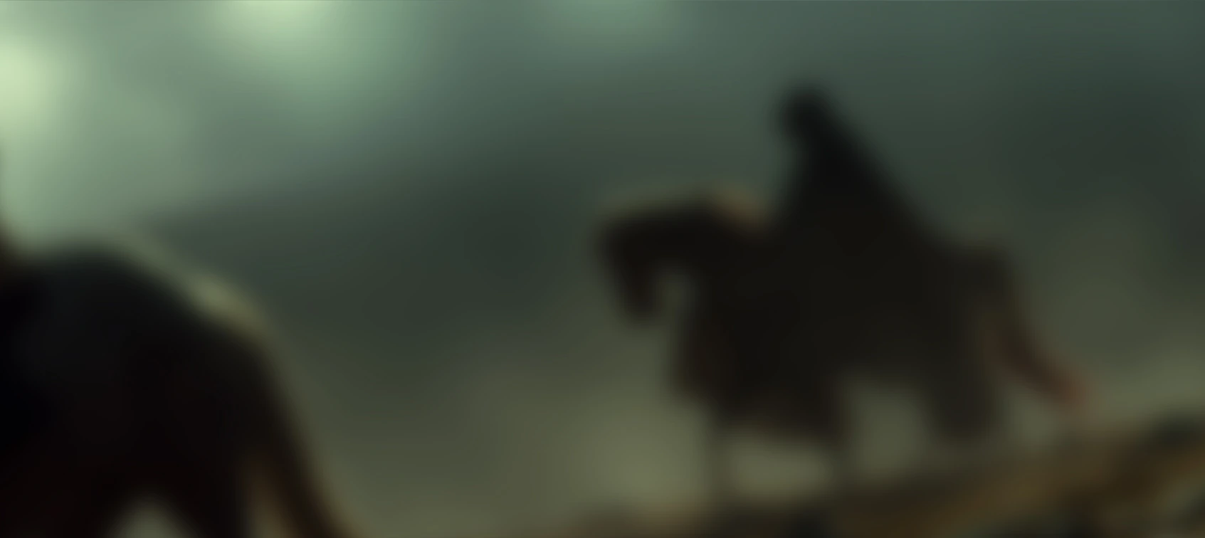 Blurred work-in-progress storyboard frame 12